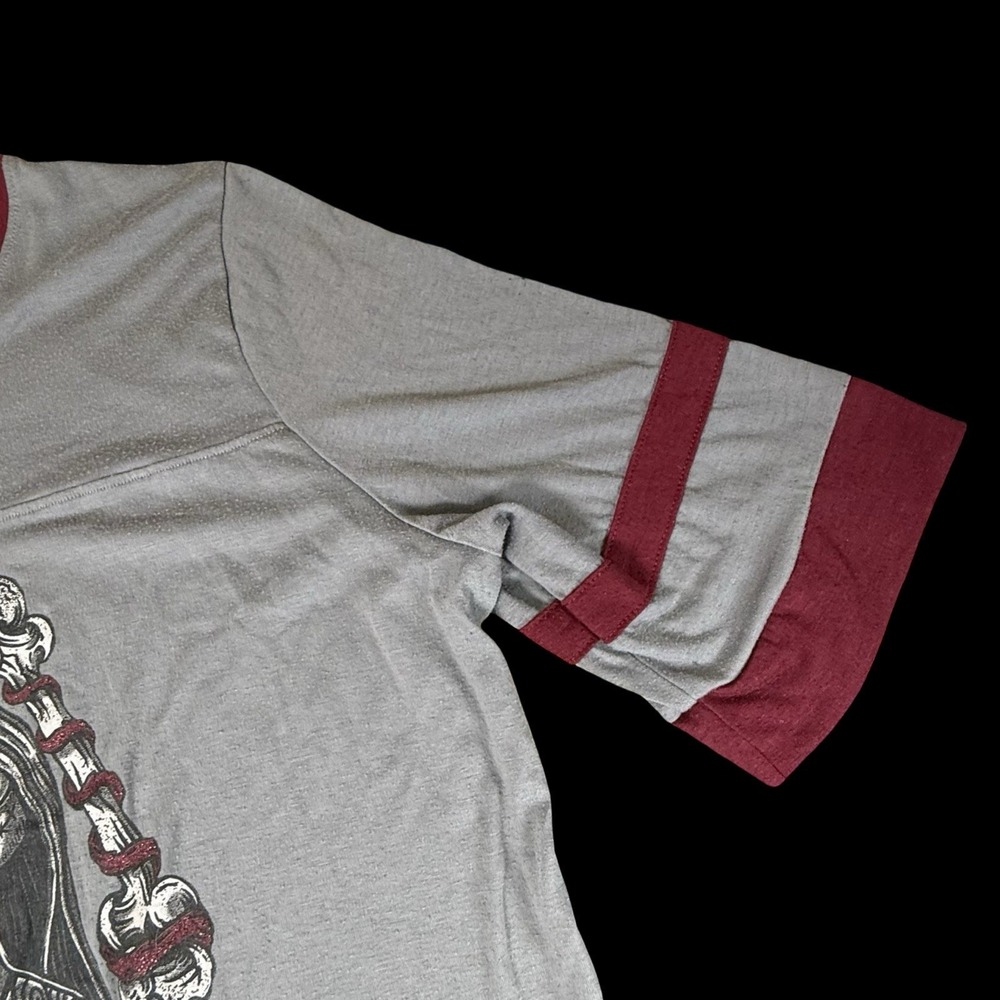 Disney Parks Jack & Sally Nightmare Before Christmas Quarter Sleeve Ringer XXL - Picture 9 of 16
